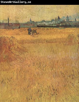 Vincent Van Gogh Arles:Vew from the Wheat Fields (nn04)